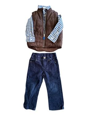 Boys 2T Mix & Match Bundle (4 Pc) 👕🧥 Janie & Jack + Carter’s + More